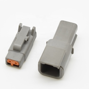 Connecteur électrique étanche série DTM mâle/femelle à 2, 3, 4, 6, 8 broches, directement du fabricant pour faisceaux de câbles - Product Image 6