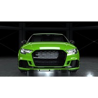 Lèvre de pare-chocs avant en fibre de carbone pour AUDI RS3 Base Sedan 4 portes 2017-2019