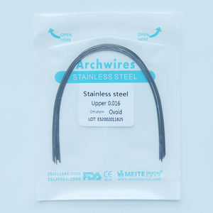 Cavi ad arco in acciaio inossidabile dentale ortodontico kopedentale Ovoid 016 - Product Image 2