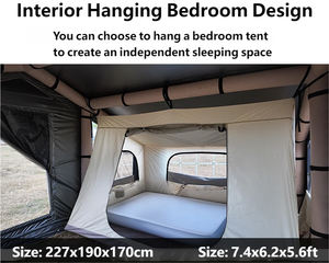 12 ㎡   Tentes de camping gonflables d'extérieur de 129 pieds² avec colonne d'air en PVC de 15 cm, faciles et rapides à gonfler, en vente - Product Image 5