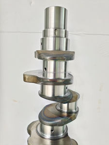Vilebrequin en acier forgé de haute qualité, fabrication chinoise, modèle : 6261-31-1200 pour moteurs Komatsu 6D140 à injection directe. Pièce d'excavatrice. - Product Image 5