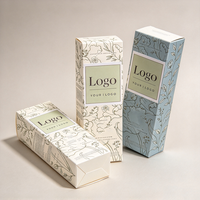 Boîte d'emballage de luxe personnalisée pour parfums, boîte en papier cosmétique, carton pliable imprimé pour bougies, huiles essentielles, détartreurs dentaires