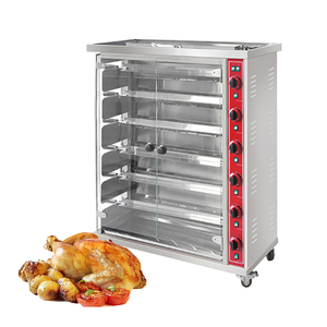 Grill à rouleaux électrique à usage commercial Gaz 3/6/9, rôtissoire à poulet, machine à rôtir - Product Image 1