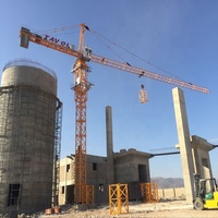 Grue à tour chinoise Tavol QTZ40-4T pour le Maroc, haute efficacité, capacité de levage de 4 tonnes, coût