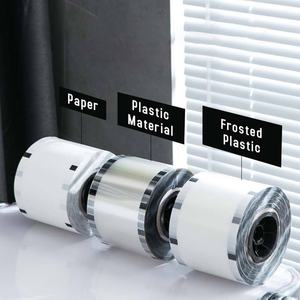 Custom Printed Cold Beverage Plastic Film PET/PP/PE <b>Bubble</b> Tea Cup Sealing <b>Roll</b> Film for for 90mm 95 mm Cup Seal Film <b>Roll</b> - Product Image 2