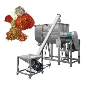 horizontal mixer unit small batch powder mixer small powder and water mixer