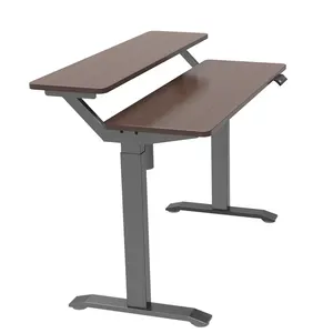 Plateau réglable automatique en L pour ordinateur de bureau, pour maison, bureau, sain, électrique, Table ajustable