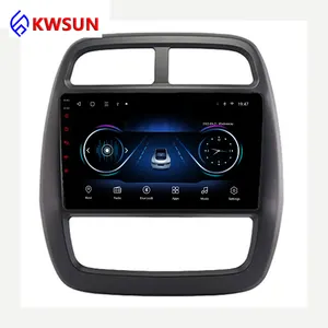 Lecteur multimédia de voiture à écran tactile de 9 pouces pour <span class=keywords><strong>RENAULT</strong></span> KWID 2017, autoradio DVD, navigation - Product Image 1