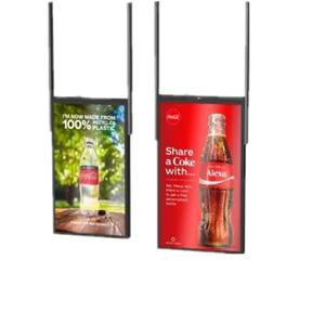 55 pouces fenêtre face affichage Lcd publicité signalisation numérique et affiche Suspencion Double face suspendu signalisation numérique - Product Image 3