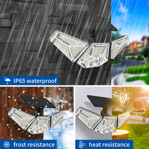 GCOYS Hot Selling Wireless Outdoor Waterproof LED Wall <b>Flood</b> <b>Light</b> Solar Powered With Motion Sensor - Product Image 3
