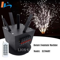 Dispositif d'allumage électrique sans fil pour fontaine pyrotechnique froide, machine à feux d'artifice rotative