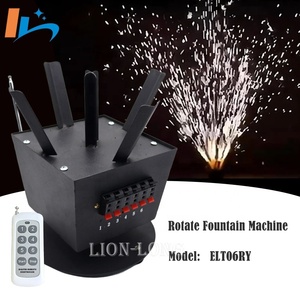Pyrotechnic Cold Fountain Electric Ignition Device Wireless Control Rotate Fountain Firework Machine