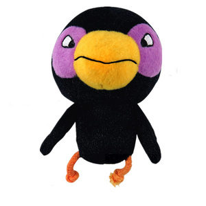 Thời Trang Dễ Thương Plush Crow Đồ Chơi Động Vật Tay Rối Trẻ Em Đồ Chơi Dễ Thương Nhồi Bông Mềm Plush Crow Đồ Chơi - Product Image 3