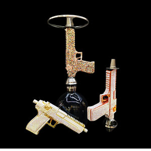 Lo más nuevo, pistola con diseño de diamante brillante, juego de Shisha, pistola alemana Premium Desert Eagle, pistola Hookah, pistola Hookah - Product Image 4
