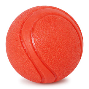 Üretici toptan kırmızı S M L desen köpek topu iple - Product Image 3