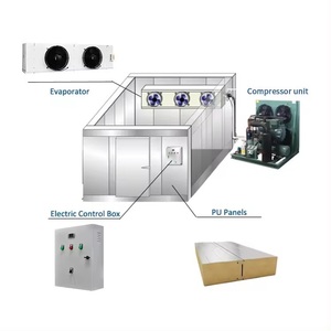 Chi phí thấp nhiệt độ cao đi bộ trong tủ đông lạnh phòng lạnh đi bộ trong mát để bán - Product Image 3