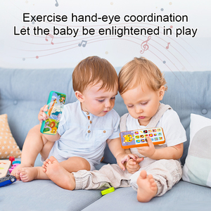Samtoy elettrico ricarica Baby educazione precoce <span class=keywords><strong>Castellano</strong></span> apprendimento Smart Mini cellulare per bambini cellulare giocattolo per cellulare - Product Image 3