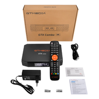GTMEDIA GTX COMBO Android 9.0 Amlogic S905X3 Prise en charge DVB-S2X/S2/S 8K WiFi 2.4G/5G BT4.1 Ethernet 1000M