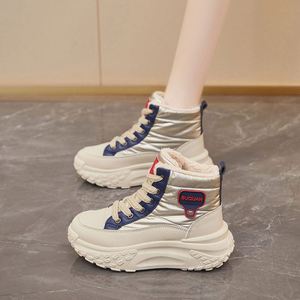 Botas Midi de Invierno Unisex, Estilo Moderno, Térmicas, Antideslizantes, Transpirables, con Suela Gruesa, Forro de Cuero Genuino y Parte Superior de PU - Product Image 4
