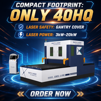 Лазерный станок Han's Laser G3015-O PRO Gantry Cover 3000W для резки нержавеющей стали с высокой производительностью