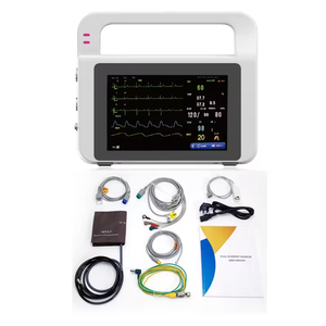 Monitor Veterinario Portátil Multiparamétrico para Pacientes, ECG, SpO2, Temperatura, Monitor de Signos Vitales Animales - Product Image 1