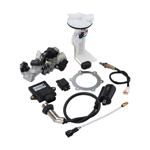 GOOFIT Kit de pièces détachées du système d'alimentation de la moto Remplacement pour les pédales EFI GY6 Moteur 169cc 170cc EFI <span class=keywords><strong>Jonway</strong></span> GTX 250 EFI 200 - Product Image 1