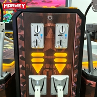 Marwey 4인용 코인식 개틀링건 슈팅 아케이드 게임기 경품 교환기