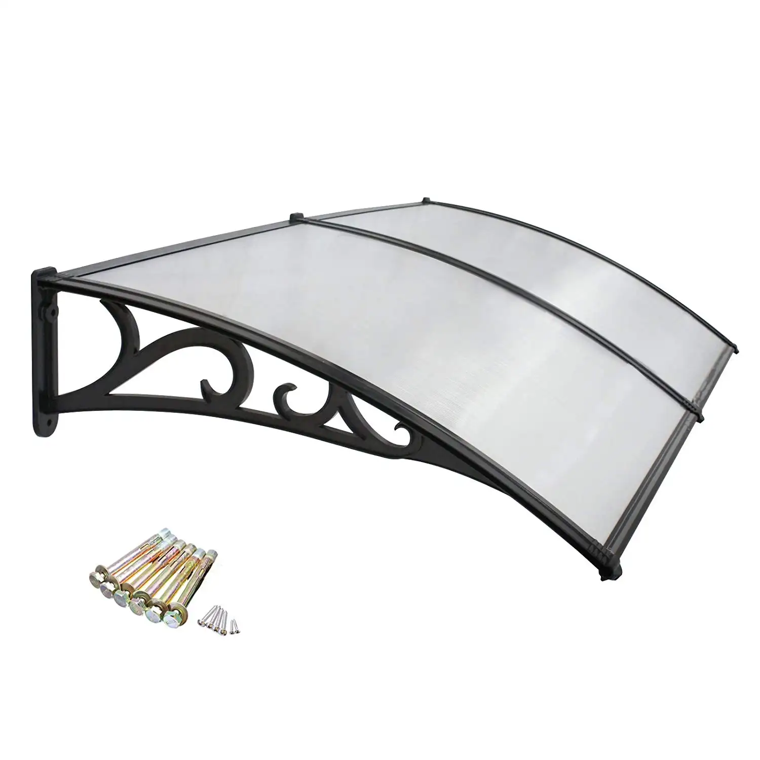 Polycarbonate Plastic door entrance awning