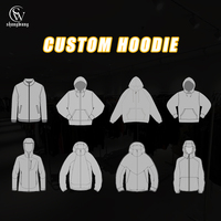 Sweat à capuche zippé en coton délavé style vintage, motif écossais, patchwork, color block, streetwear, coupe oversize pour homme