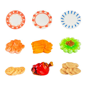 Weij - Miniaturas de Comida para Cena de Nochevieja, Simulación de Micropaisaje, Accesorios Decorativos para <span class=keywords><strong>Casa</strong></span> de Juegos Infantil, Manualidades - Product Image 5