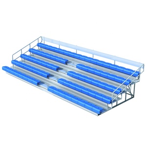 Tribune fixe en métal Yourease Sports, gradins extérieurs toutes saisons pour terrains de football, sièges de banc de stade pour sites sportifs - Product Image 2