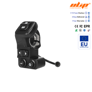Commutateur de phare d'origine Kukirin pour trottinette électrique Kukirin G2 Pro, G2 Pro DB, G2 Max – Bouton de clignotant et de klaxon - Product Image 1