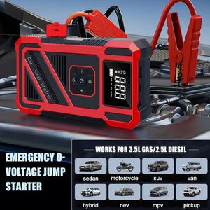 Arrancador de Coches Portátil <span class=keywords><strong>Mini</strong></span> con Inflador de Neumáticos, Batería de 12V 8000mAh, Banco de Energía y Compresor de Aire - Product Image 3