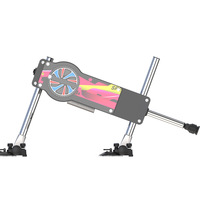 Máquina de Dildo Telescópica Electrónica Totalmente Automática Europea y Americana, Vibrador de Dildo de Empuje Rápido Automático, Juguete Sexual para Mujeres