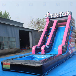Estimulante Inflável <span class=keywords><strong>Slip</strong></span> e Slide Multi-lane Enormes Water <span class=keywords><strong>Slides</strong></span> Inflável para Adultos Inflável Backyard Water Park <span class=keywords><strong>Slides</strong></span> - Product Image 6