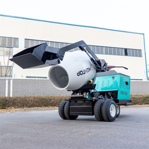Mezcladora de <span class=keywords><strong>Cemento</strong></span> Mini Crawler al por Mayor, Alto Rendimiento, Multifuncional para Mezclar Concreto, <span class=keywords><strong>Mortero</strong></span> y Lodos de Construcción - Product Image 5