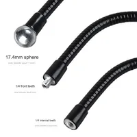 1/4 tuyau métallique universel zingué diffusion en direct trépied anneau lumière rotule réglage à 360 degrés support pour téléphone portable