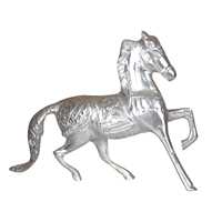 Statue décorative artisanale en aluminium d'oiseaux et d'animaux, pièce maîtresse moderne pour la décoration de table, idéale pour la maison, le salon, le bureau, l'hôtel