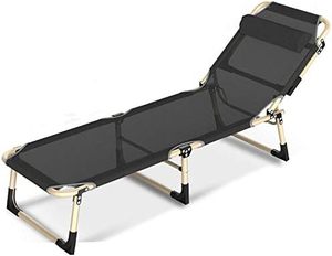 هانجروي جودة عالية طوي حديد محمول حديقة حديثة ترفيهية للاسترخاء في الهواء الطلق كراسي للاسترخاء ممتازة للتخييم - Product Image 2