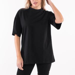 Camiseta de Mujer al por Mayor Personalizada, Camiseta Lisa de Alta Calidad, Talla Grande, 100% Algodón - Product Image 1