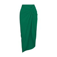 Maillot de bain de haute qualité vert imprimé une épaule maillots de bain femmes maillots de bain une pièce