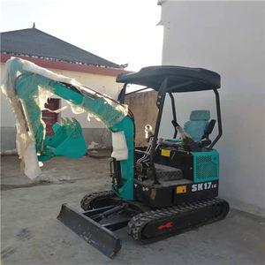 Mini pelleteuse sur chenilles Kobelco SK17LC SK17 d'occasion fabriquée au Japon 1.7 tonnes Pelle d'occasion de haute qualité Vente mondiale - Product Image 2