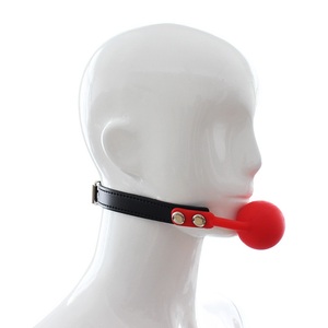 Siliconen Zacht Seksspeeltje Bdsm Bondage Plug Bal Open Mond Gag - Product Image 3
