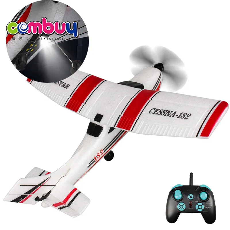 Remote control rolling flying wing anti collision model foam toys rc glider airplane