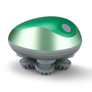 Mini wasserdichte Kopf massage Elektrisches Kopfhaut massage gerät Tragbares Kopfkratzer-Druckentlastungs-Octopus-Kopf massage gerät - Product Image 1