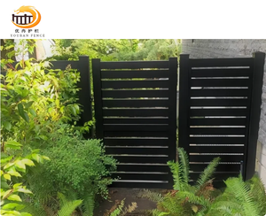 Panneau de clôture en aluminium de vente chaude cadre de décoration de clôture de <span class=keywords><strong>jardin</strong></span> élégant panneau de treillis et de porte en métal de qualité supérieure - Product Image 5