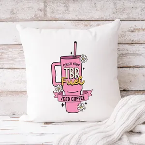Funny Positive Quotes Forever Bookish Love Books Spicy Iced Coffee DTF Logo Iron On Transfer Stickers Listo <span class=keywords><strong>para</strong></span> presionar <span class=keywords><strong>para</strong></span> sudaderas con capucha - Product Image 6