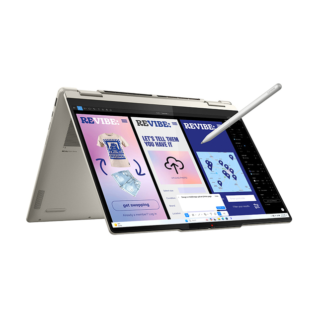 Ienovo Yoga 360 14inch 2.8K Oled Touchscreen 360 Degree Folding Screen Ultra 7 258V 32GB RAM 1TB SSD Laptop PC for Creator
