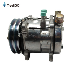 Compresseur de climatisation 12V FN ou Auto R134a pour 5S09 505 CO505.2A.12.125-1, CO505.2A.12.125-1 Remplacement direct. Compatible. - Product Image 1