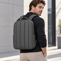 Sac de voyage pour ordinateur portable unisexe, imperméable, minimaliste, avec motif matelassé et logo personnalisé, idéal pour les étudiants et les professionnels, vente en gros directe usine